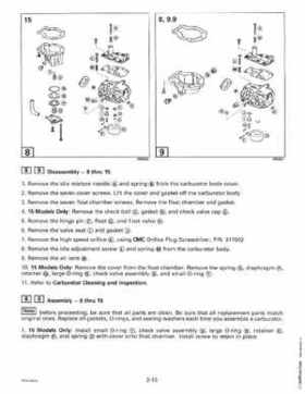 1997 "EU" Johnson Evinrude 5 thru 15 Four Stroke Service Repair Manual, P/N 507262, Page 74