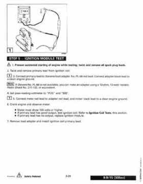 1997 "EU" Johnson Evinrude 5 thru 15 Four Stroke Service Repair Manual, P/N 507262, Page 110