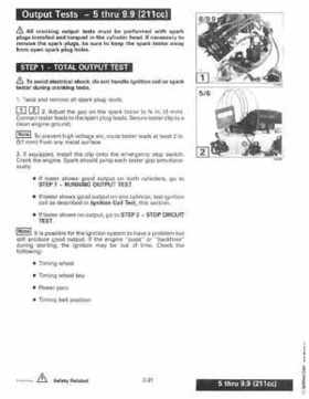 1997 "EU" Johnson Evinrude 5 thru 15 Four Stroke Service Repair Manual, P/N 507262, Page 112