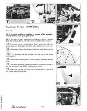 1997 "EU" Johnson Evinrude 5 thru 15 Four Stroke Service Repair Manual, P/N 507262, Page 131