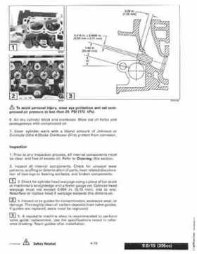 1997 "EU" Johnson Evinrude 5 thru 15 Four Stroke Service Repair Manual, P/N 507262, Page 140
