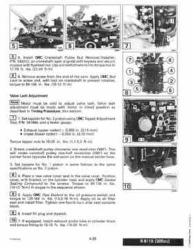 1997 "EU" Johnson Evinrude 5 thru 15 Four Stroke Service Repair Manual, P/N 507262, Page 150