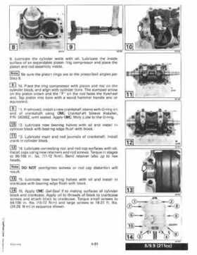 1997 "EU" Johnson Evinrude 5 thru 15 Four Stroke Service Repair Manual, P/N 507262, Page 181