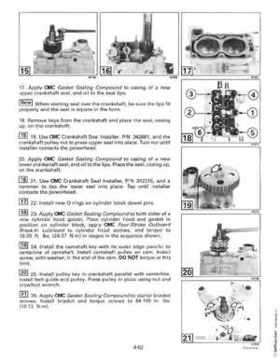 1997 "EU" Johnson Evinrude 5 thru 15 Four Stroke Service Repair Manual, P/N 507262, Page 182