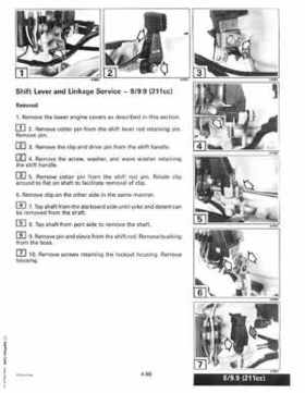 1997 "EU" Johnson Evinrude 5 thru 15 Four Stroke Service Repair Manual, P/N 507262, Page 189