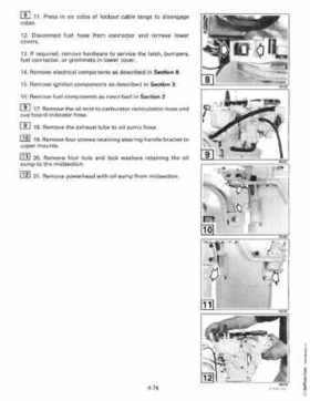 1997 "EU" Johnson Evinrude 5 thru 15 Four Stroke Service Repair Manual, P/N 507262, Page 198