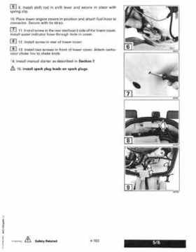 1997 "EU" Johnson Evinrude 5 thru 15 Four Stroke Service Repair Manual, P/N 507262, Page 223
