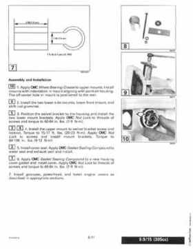 1997 "EU" Johnson Evinrude 5 thru 15 Four Stroke Service Repair Manual, P/N 507262, Page 236