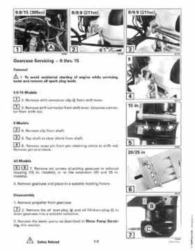 1997 "EU" Johnson Evinrude 5 thru 15 Four Stroke Service Repair Manual, P/N 507262, Page 254