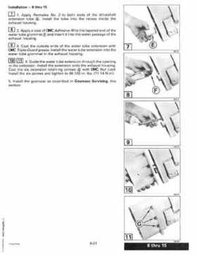 1997 "EU" Johnson Evinrude 5 thru 15 Four Stroke Service Repair Manual, P/N 507262, Page 267