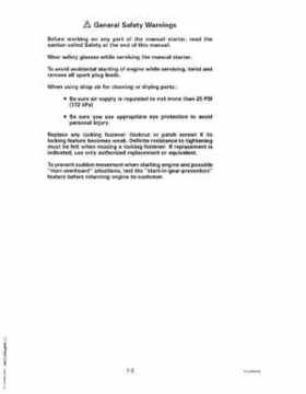 1997 "EU" Johnson Evinrude 5 thru 15 Four Stroke Service Repair Manual, P/N 507262, Page 281