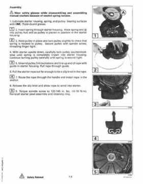 1997 "EU" Johnson Evinrude 5 thru 15 Four Stroke Service Repair Manual, P/N 507262, Page 285