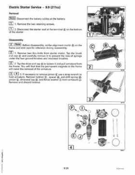 1997 "EU" Johnson Evinrude 5 thru 15 Four Stroke Service Repair Manual, P/N 507262, Page 309