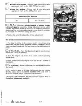 1997 Johnson Evinrude "EU" 9.9 thru 30 2-Cylinder Service Repair Manual, P/N 507263, Page 47