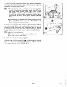 1997 Johnson Evinrude "EU" 9.9 thru 30 2-Cylinder Service Repair Manual, P/N 507263, Page 92