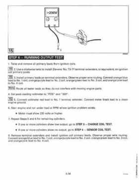 1997 Johnson Evinrude "EU" 90 thru 115 90 CV Service Repair Manual, P/N 507267, Page 122