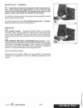 1997 Johnson Evinrude "EU" Accessories Service Manual, P/N 507270, Page 44