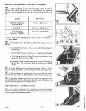 1997 Johnson Evinrude "EU" Electric Outboards Service Manual, P/N 507260, Page 25