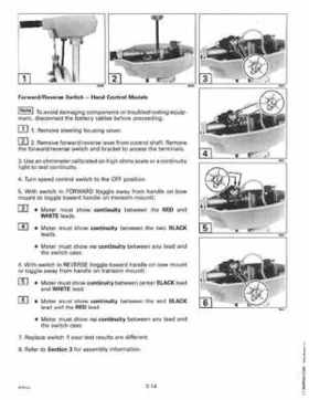 1997 Johnson Evinrude "EU" Electric Outboards Service Manual, P/N 507260, Page 40