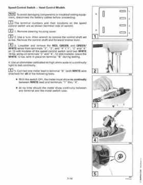 1997 Johnson Evinrude "EU" Electric Outboards Service Manual, P/N 507260, Page 42