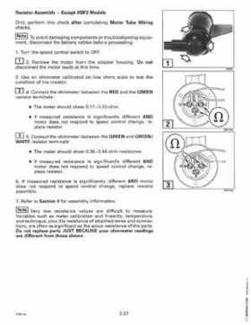 1997 Johnson Evinrude "EU" Electric Outboards Service Manual, P/N 507260, Page 53