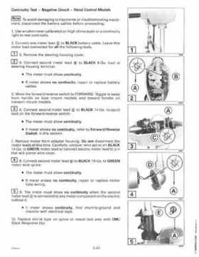1997 Johnson Evinrude "EU" Electric Outboards Service Manual, P/N 507260, Page 67