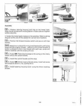 1997 Johnson Evinrude "EU" Electric Outboards Service Manual, P/N 507260, Page 89