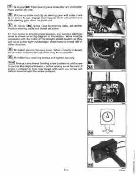 1997 Johnson Evinrude "EU" Electric Outboards Service Manual, P/N 507260, Page 95