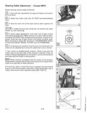 1997 Johnson Evinrude "EU" Electric Outboards Service Manual, P/N 507260, Page 102
