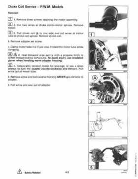 1997 Johnson Evinrude "EU" Electric Outboards Service Manual, P/N 507260, Page 124