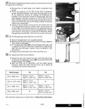1998 Johnson Evinrude "EC" 125C, 130, 200, 225, 250 90 deg LV Service Repair Manual, P/N 520212, Page 301