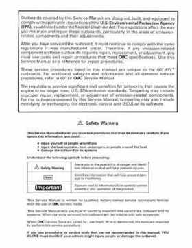 1998 Johnson Evinrude "EC" 150, 175 FFI Service Repair Manual, P/N 520211, Page 2