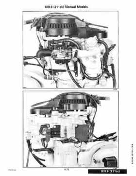 1998 Johnson Evinrude EC 5 thru 15 HP Four Stroke Service Repair Manual P/N 520203, Page 191