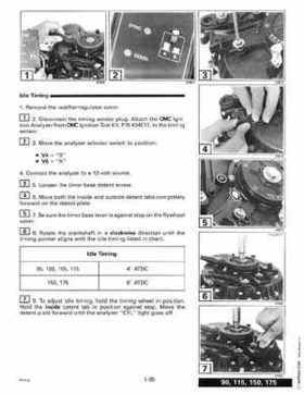 1998 Johnson Evinrude "EC" 90, 100C, 105C, 115, 150, 150C, 175 60 deg. LV Service Repair Manual, P/N 520210, Page 41