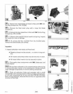 1998 Johnson Evinrude "EC" 90, 100C, 105C, 115, 150, 150C, 175 60 deg. LV Service Repair Manual, P/N 520210, Page 97