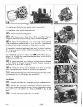 1998 Johnson Evinrude "EC" 90, 100C, 105C, 115, 150, 150C, 175 60 deg. LV Service Repair Manual, P/N 520210, Page 99
