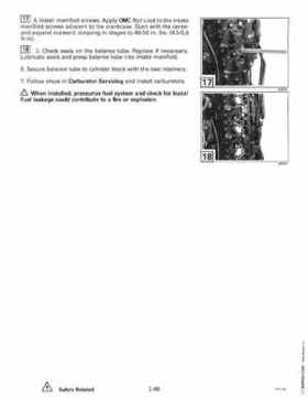 1998 Johnson Evinrude "EC" 90, 100C, 105C, 115, 150, 150C, 175 60 deg. LV Service Repair Manual, P/N 520210, Page 104