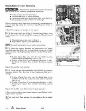 1998 Johnson Evinrude "EC" 90, 100C, 105C, 115, 150, 150C, 175 60 deg. LV Service Repair Manual, P/N 520210, Page 105