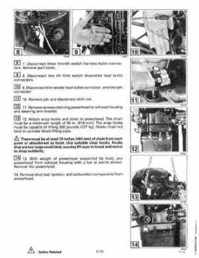 1998 Johnson Evinrude "EC" 90, 100C, 105C, 115, 150, 150C, 175 60 deg. LV Service Repair Manual, P/N 520210, Page 157