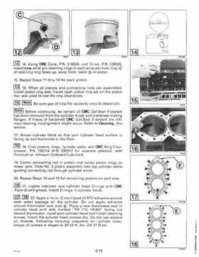1998 Johnson Evinrude "EC" 90, 100C, 105C, 115, 150, 150C, 175 60 deg. LV Service Repair Manual, P/N 520210, Page 166