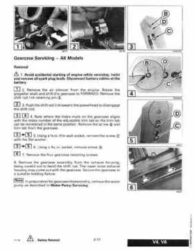 1998 Johnson Evinrude "EC" 90, 100C, 105C, 115, 150, 150C, 175 60 deg. LV Service Repair Manual, P/N 520210, Page 225