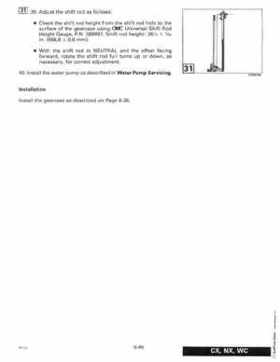 1998 Johnson Evinrude "EC" 90, 100C, 105C, 115, 150, 150C, 175 60 deg. LV Service Repair Manual, P/N 520210, Page 259