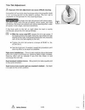 1998 Johnson Evinrude "EC" 90, 100C, 105C, 115, 150, 150C, 175 60 deg. LV Service Repair Manual, P/N 520210, Page 260
