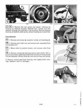 1998 Johnson Evinrude "EC" 90, 100C, 105C, 115, 150, 150C, 175 60 deg. LV Service Repair Manual, P/N 520210, Page 262