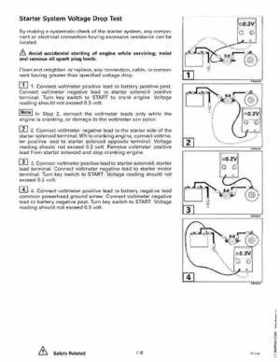 1998 Johnson Evinrude "EC" 90, 100C, 105C, 115, 150, 150C, 175 60 deg. LV Service Repair Manual, P/N 520210, Page 280
