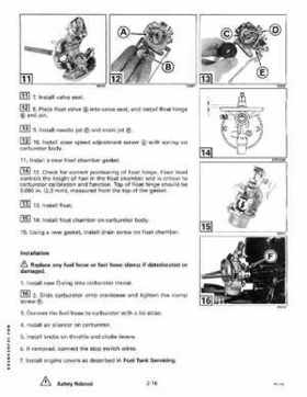 2000 Johnson/Evinrude SS 2 thru 8 outboards Service Repair Manual P/N 787066, Page 69