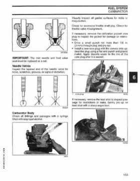 2004 SR Johnson 2 Stroke 9.9, 15, 25, 30 HP Outboards Service Repair Manual P/N 5005638, Page 156