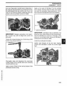 2004 SR Johnson 2 Stroke 9.9, 15, 25, 30 HP Outboards Service Repair Manual P/N 5005638, Page 202