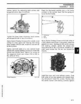 2004 SR Johnson 2 Stroke 9.9, 15, 25, 30 HP Outboards Service Repair Manual P/N 5005638, Page 212