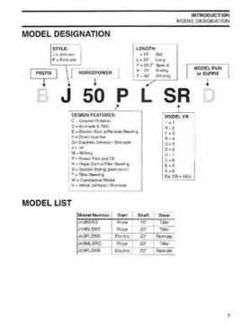 2004 SR Johnson 2-stroke 40, 50HP Service Repair Manual P/N 5005640, Page 8
